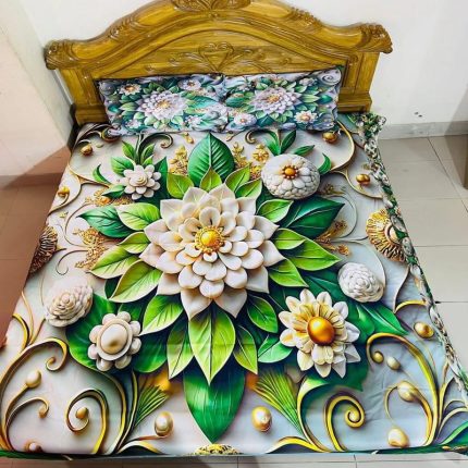 7/8 fit Waterproof 3d print bedsheet=B56